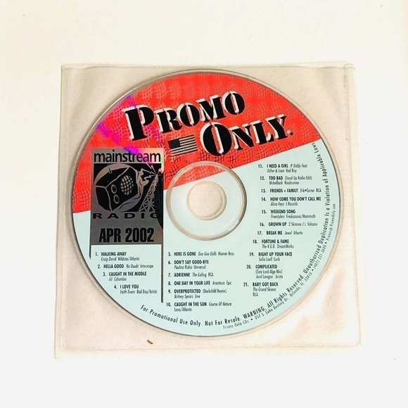 CD Promo Only / Tropical Latin April 2002 - Picture 1 of 2